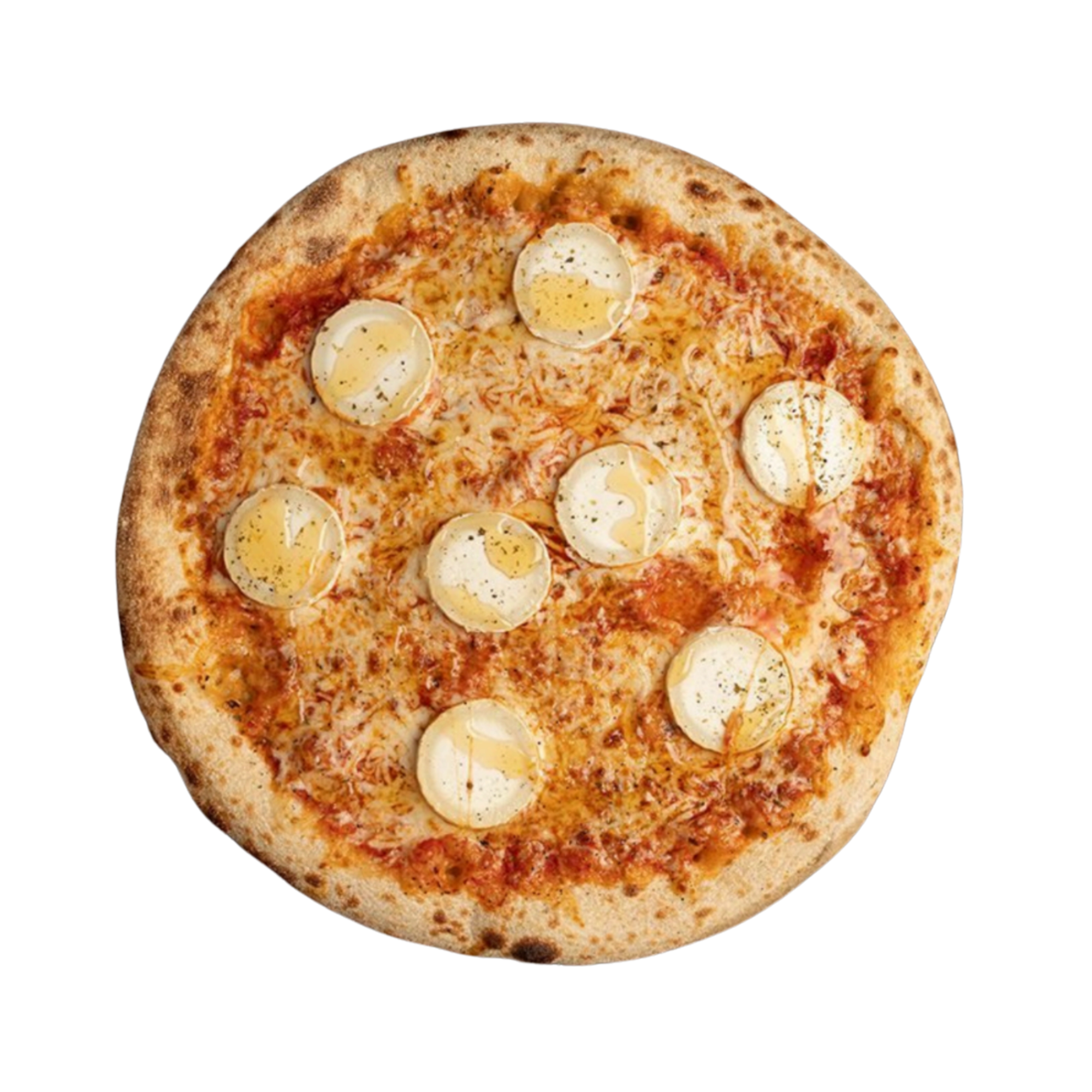 Chèvre-miel pizza l'entrepot